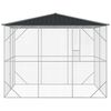 vidaXL Cage pour oiseaux Anthracite 227 x 310 x 247 cm Acier galvanisé