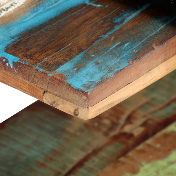 vidaXL Meuble TV 130x40x40 cm Bois de r&eacute;cup&eacute;ration massif