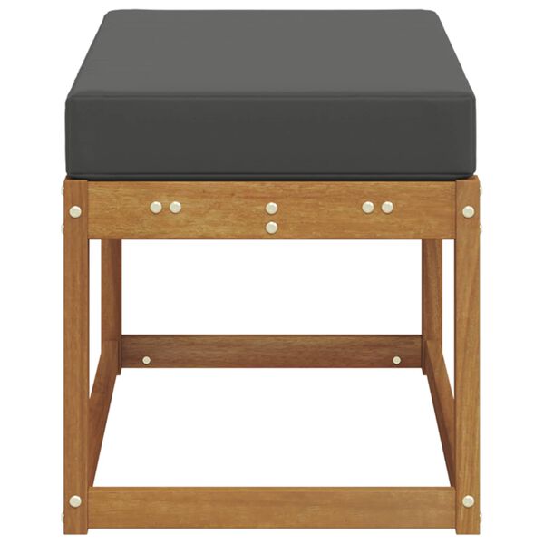 vidaXL Banc de Jardin Bois d'Acacia Massif Naturel