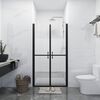 vidaXL Porte de douche ESG demi-dépoli (68-71)x190 cm