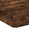 vidaXL Table basse ch&ecirc;ne fum&eacute; 100x100x31 cm bois d'ing&eacute;nierie