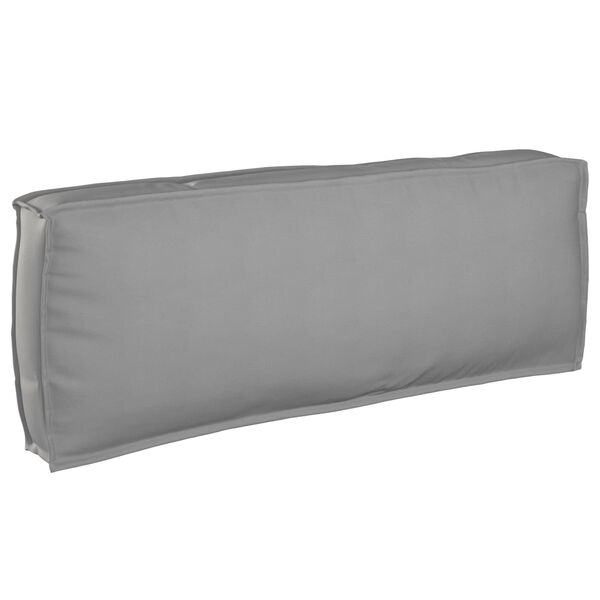 vidaXL Coussin Gris 120 x 40 x 12 cm Tissu Oxford