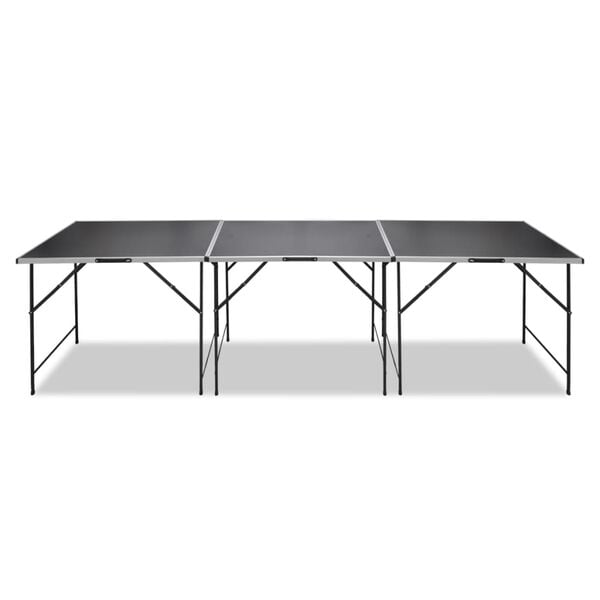 vidaXL Table &agrave; coller 3 pcs Pliable