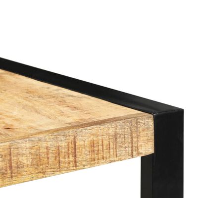 vidaXL Table de bar 140x70x110 cm Bois de manguier massif