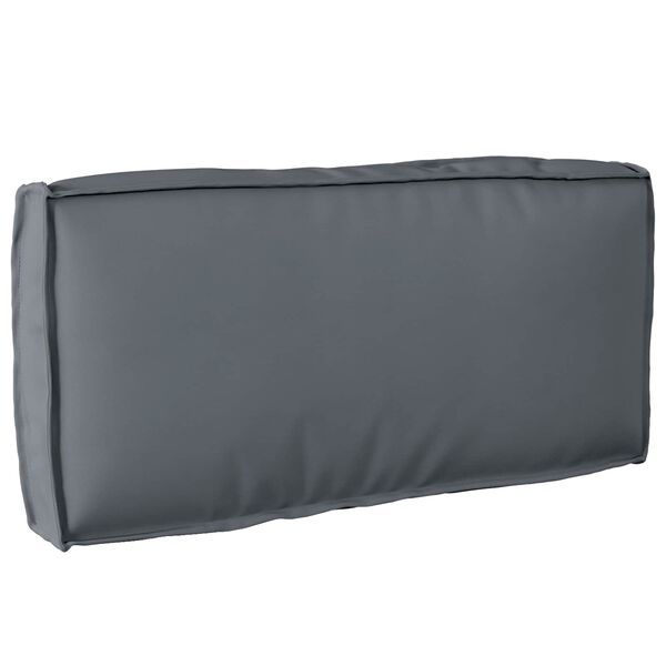vidaXL Coussin Anthracite 80 x 40 x 12 cm Tissu Oxford
