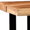 vidaXL Table de bar Bois massif d'Acacia 150x70x107 cm