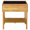 vidaXL Jardini&egrave;re sur&eacute;lev&eacute;e 78,5x58,5x78,5 cm Bois massif d'acacia