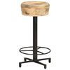 vidaXL Tabourets de bar lot de 2 66 cm bois de manguier massif