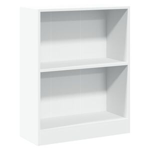 vidaXL Biblioth&egrave;que Blanc 60x24x76 cm Bois d'ing&eacute;nierie