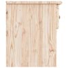 vidaXL Table de chevet ALTA 41x35x41 cm bois de pin massif