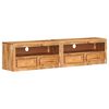 vidaXL Meubles TV 2 pcs 88x30x40 cm Bois d'acacia solide