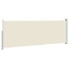 vidaXL Auvent lat&eacute;ral r&eacute;tractable 160 x 500 cm Cr&egrave;me