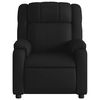 vidaXL Fauteuil de massage inclinable noir similicuir