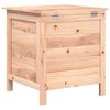 vidaXL Boîte de rangement de jardin 50x49x56,5 cm bois massif de sapin