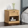 vidaXL Table de chevet VIGO 42x35x42 cm bois de pin massif