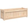 vidaXL Jardini&egrave;res 2 pcs bois de pin massif