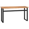 vidaXL Bureau 120x45x75 cm Bois de teck solide