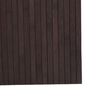 vidaXL Cloison de s&eacute;paration marron fonc&eacute; 165x400 cm bambou