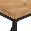 vidaXL Table &agrave; manger 120x60x76 cm Bois massif d'acacia et de manguier