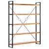 vidaXL Biblioth&egrave;que &agrave; 5 niveaux 140x30x180 cm Bois d'acacia solide