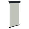 vidaXL Auvent lat&eacute;ral de balcon 105x250 cm Gris
