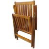 vidaXL Ensemble &agrave; manger d'ext&eacute;rieur 7 pcs Bois d'acacia solide