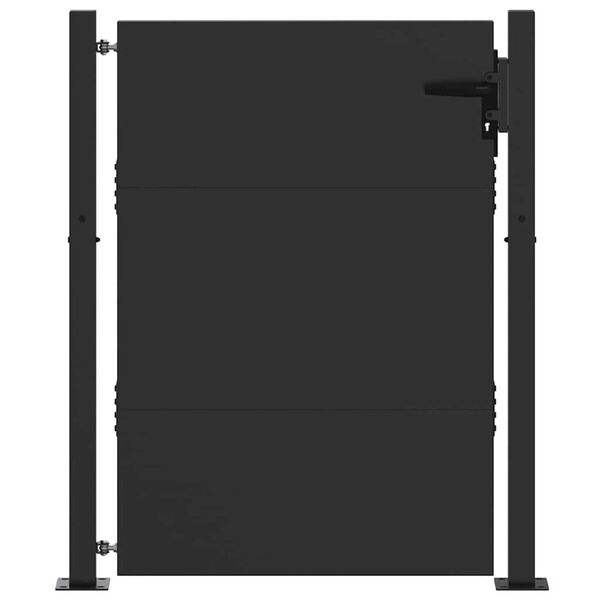 vidaXL Portail de jardin 100x125 cm en acier Corten