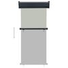 vidaXL Auvent latéral de balcon 85x250 cm Gris