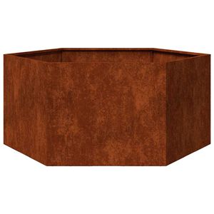 vidaXL Jardini&egrave;re Rouill&eacute; 90x90x45 cm Acier corten