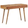 vidaXL Coiffeuse 112x45x76 cm Bois de manguier solide