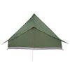 vidaXL Tente Tipi avec toit Vert 364 x 281 x 257 cm taffetas