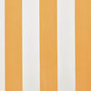 vidaXL Tissu d'auvent Jaune tournesol/blanc 4 x 3 m (cadre non inclus)