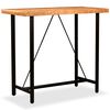 vidaXL Ensemble de bar 5 pcs Bois d'acacia massif et de r&eacute;cup&eacute;ration