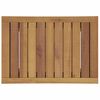 vidaXL Table d'appoint de salle de bain 50x35x45cm bois de teck solide