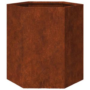 vidaXL Jardini&egrave;re Rouill&eacute; 40x40x45 cm Acier corten