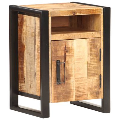 vidaXL Table de chevet 40x35x55 cm Bois de manguier solide