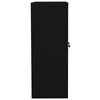vidaXL Armoire de bureau Noir 90x40x105 cm Acier