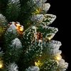 vidaXL Sapin de Noël artificiel 300 LED 180 cm
