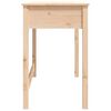 vidaXL Bureau avec tiroirs 100x50x78 cm Bois massif de pin