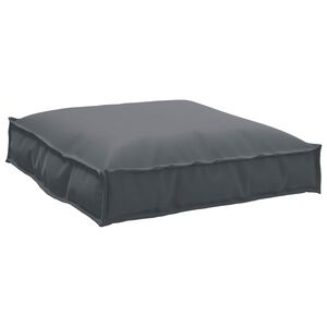 vidaXL Coussin Anthracite 70 x 70 x 12 cm Tissu Oxford