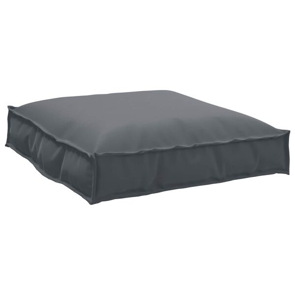 vidaXL Coussin Anthracite 70 x 70 x 12 cm Tissu Oxford
