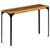 vidaXL Table console 120 x 35 x 76 cm Bois de r&eacute;cup&eacute;ration massif