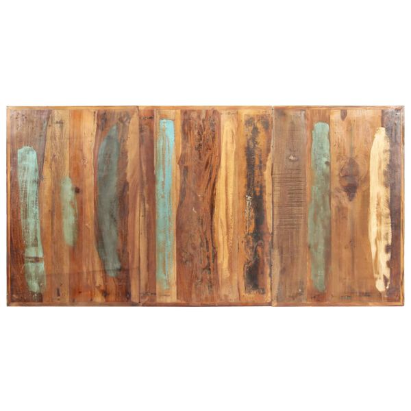 vidaXL Table de salle à manger 180x90x76cm Bois de récupération solide