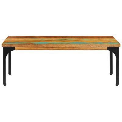 vidaXL Table basse 100x60x35 cm Bois de récupération solide