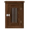 vidaXL Meuble de cage pour chiens chêne marron 45x62x59 cm