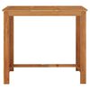 vidaXL Table de bar de jardin 120x60x105 cm Bois d'acacia solide