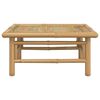 vidaXL Table de jardin 65x55x30 cm bambou
