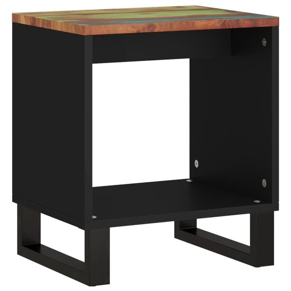 vidaXL Table basse 40x31x46 cm Bois de récupération et d'ingénierie