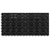 vidaXL Carreaux de terrasse 6 pcs WPC 60x30 cm 1,08 m² Noir