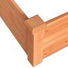 vidaXL Lit surélevé de jardin marron 120x120x56cm bois massif de sapin